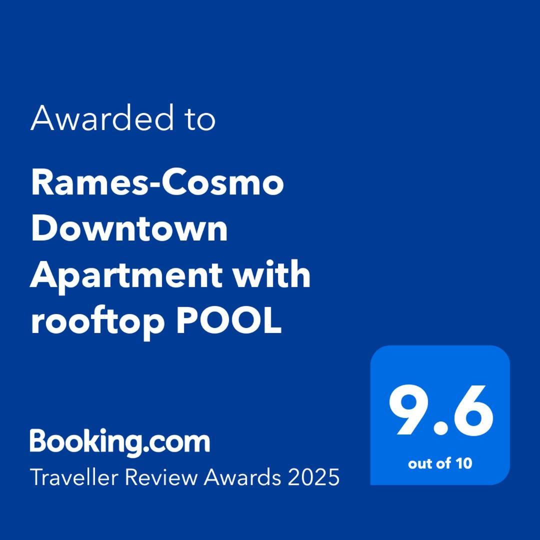 Rames-Cosmo Downtown Apartment With Rooftop Pool Budapest Exterior photo